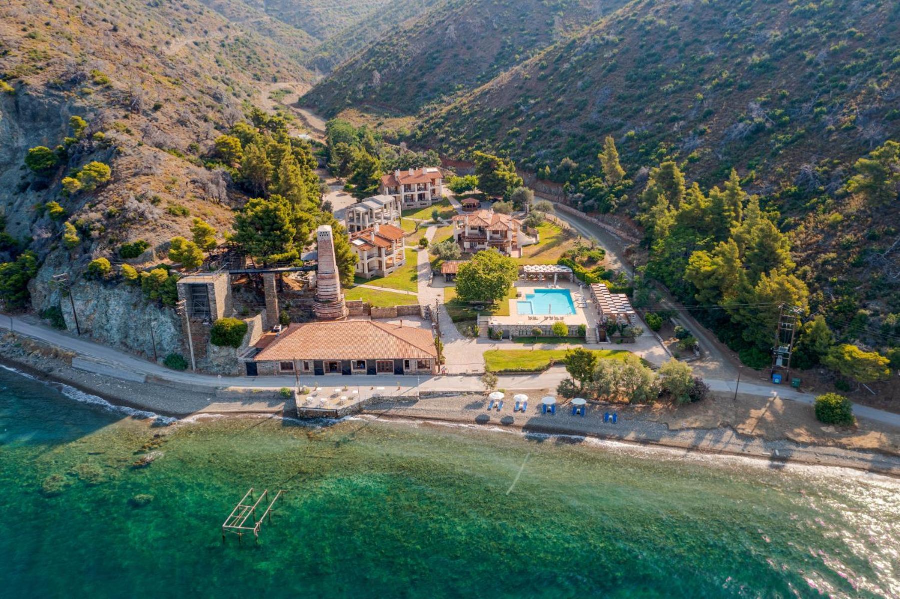 Kaminos Resort Límni Exterior foto