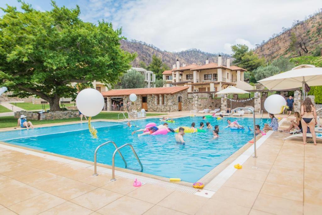 Kaminos Resort Límni Exterior foto